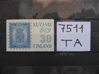 Фото марки Финляндия марка 1960г **