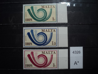 Фото марки Мальта серия 1973г **