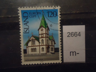 Фото марки Исландия 1978г