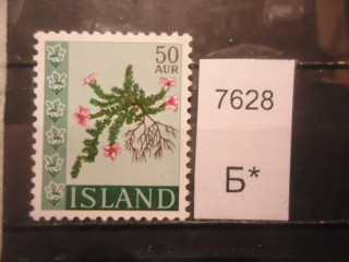 Фото марки Исландия 1968г *