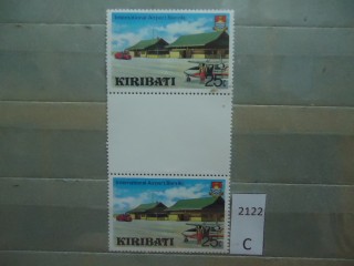 Фото марки Кирибати 1980г сцепка **