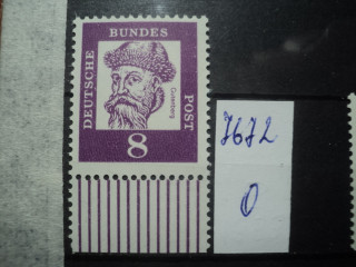 Фото марки Германия ФРГ 1961г **