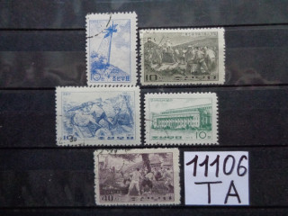 Фото марки Северная Корея подборка одиночных марок 1965-69