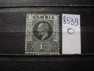 Фото марки Брит. Гамбия 1909г