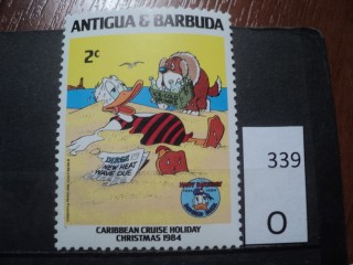 Фото марки Антигуа и Барбуда 1984г **
