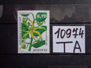 Фото марки Французский Майоте марка 1997г **