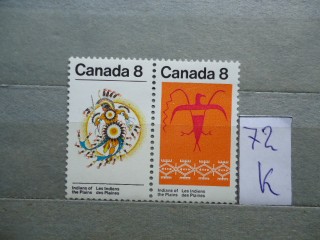 Фото марки Канада 1972г *