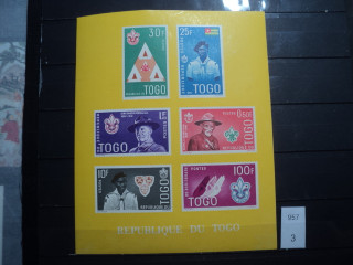 Фото марки Того блок 1961г /10 евро/ *
