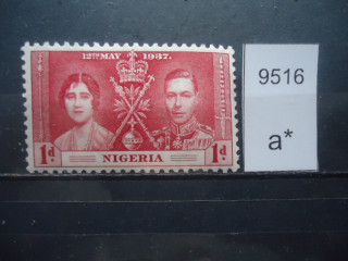Фото марки Брит. Нигерия 1937г *