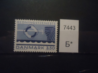 Фото марки Дания 1983г **