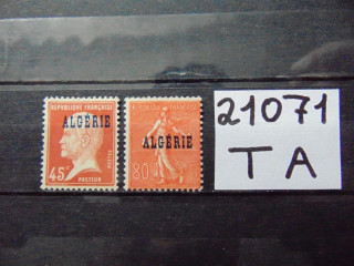 Фото марки Французский Алжир 1925г **