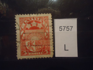 Фото марки Латвия 1922г