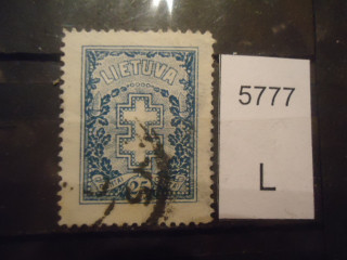 Фото марки Литва 1926-27гг