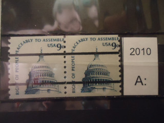 Фото марки США пара 1975-77гг . /бюро гравировки и печати/ **
