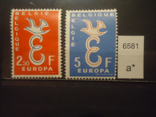 Фото марки Бельгия серия 1958г **