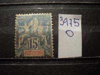 Фото марки Франц. Мартиника 1882г