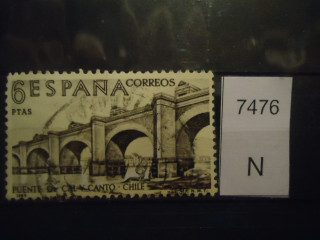 Фото марки Испания 1969г