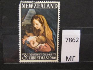 Фото марки Новая Зеландия 1965г