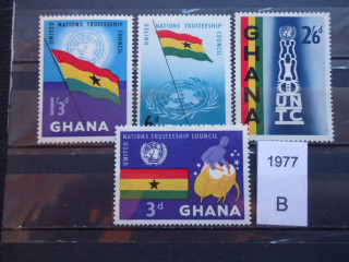 Фото марки Гана серия 1959г *