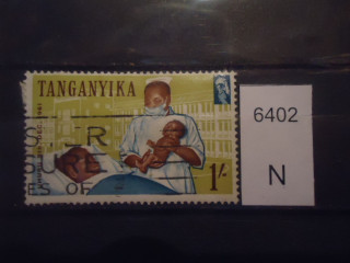 Фото марки Танганьика