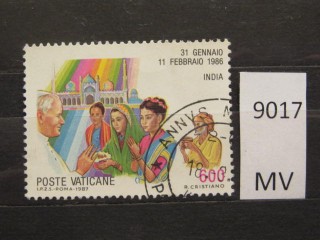 Фото марки Ватикан 1987г