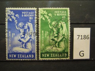 Фото марки Новая Зеландия 1949г серия