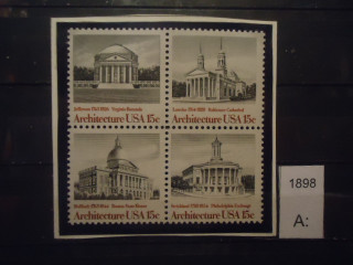 Фото марки США 1979г сцепка **