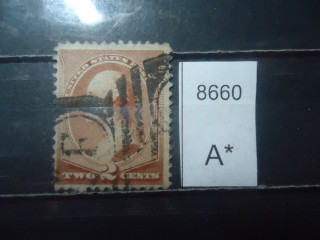 Фото марки США 1870г