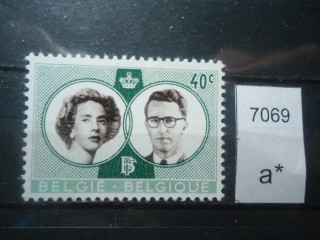 Фото марки Бельгия 1960г **