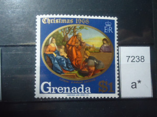 Фото марки Брит. Гренада 1968г **