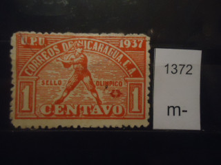 Фото марки Никарагуа 1937г