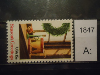 Фото марки США 1980г **