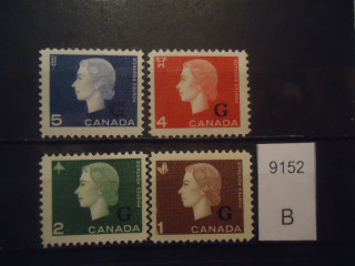 Фото марки Канада 1963г серия **