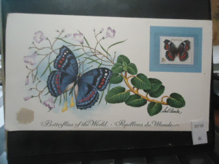 Фото марки Руанда почтовая карточка