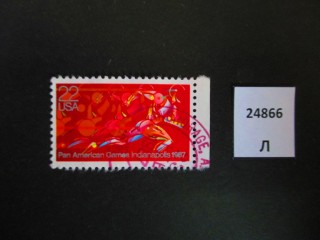 Фото марки США 1987г