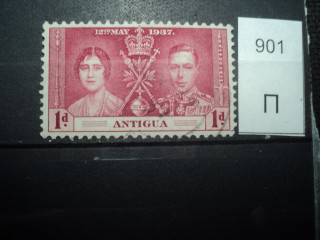 Фото марки Брит. Антигуа 1937г