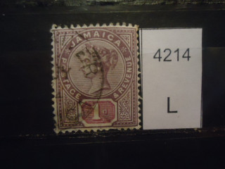 Фото марки Ямайка. 1889г