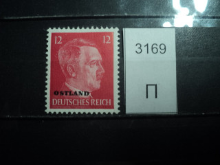 Фото марки Германская оккупация Прибалтики 1941г *