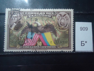 Фото марки Эквадор 1938г
