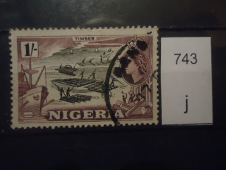 Фото марки Брит. Нигерия 1953-57гг