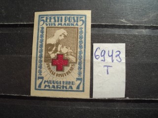 Фото марки Эстония 1921г *