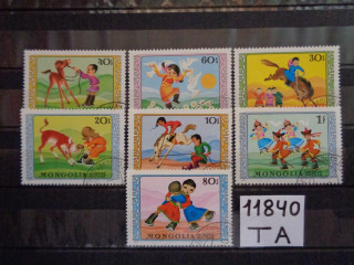 Фото марки Монголия серия 1974г
