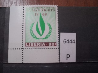 Фото марки Либерия 1968г **