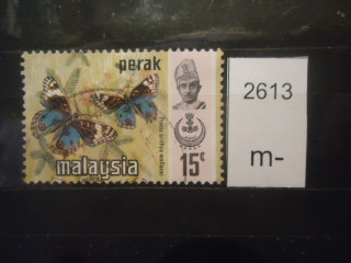 Фото марки Малайзия шт Перак 1971г
