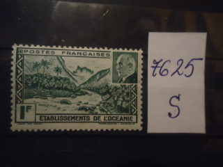 Фото марки Франц. Океания 1941г *