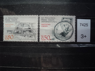 Фото марки ООН Женева 1985г **