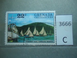 Фото марки Гренада Гренадины 1976г
