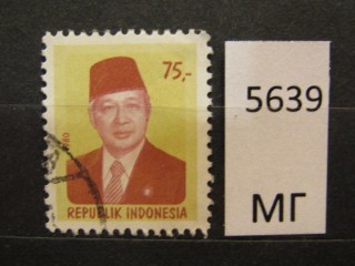 Фото марки Индонезия 1980г