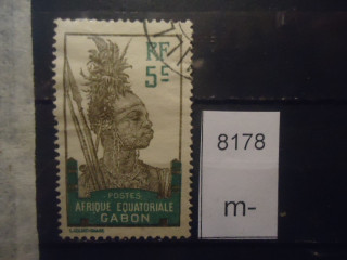 Фото марки Франц. Габон 1910-22гг