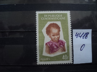 Фото марки Франц. Центр. Африка **